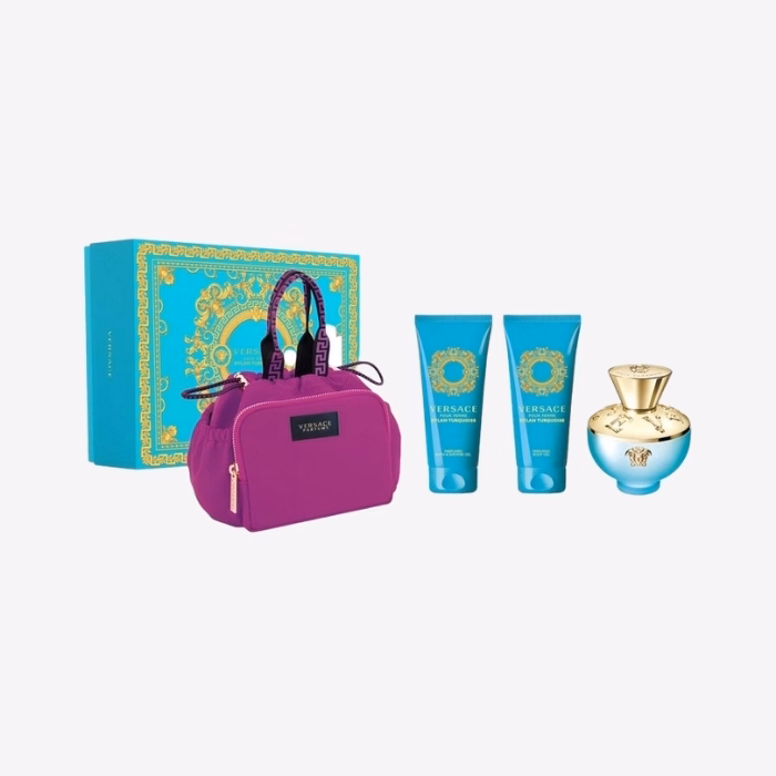 Versace Aqu Femme Dylan Turquoise ZESTAW | Perfumeria NURSAFA Bydgoszcz