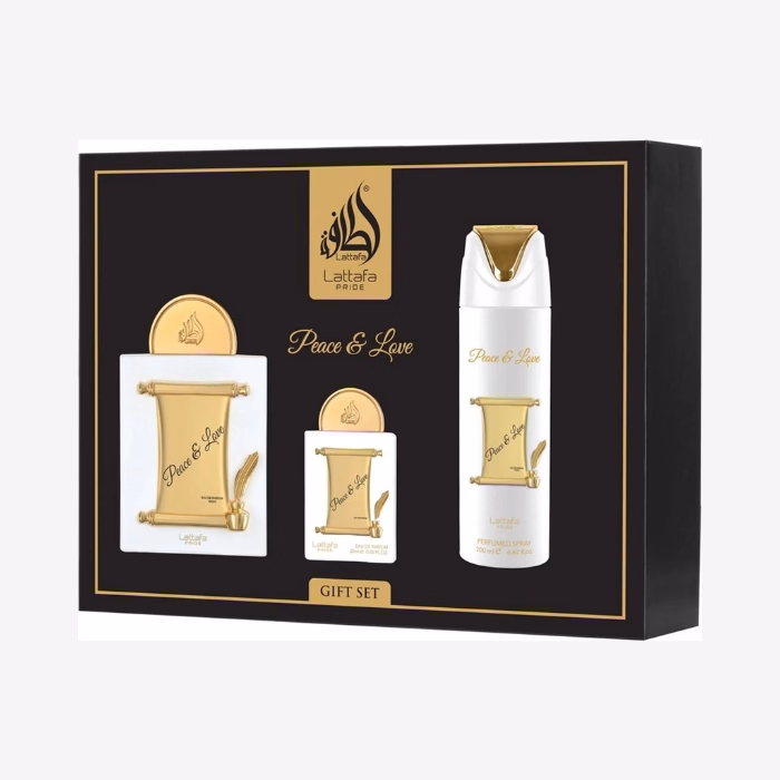 Lattafa Peace & Love - ZESTAW | Perfumeria Nursafa