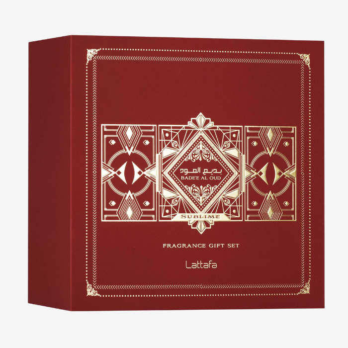 Lattafa Badee Al Oud - Sublime ZESTAW