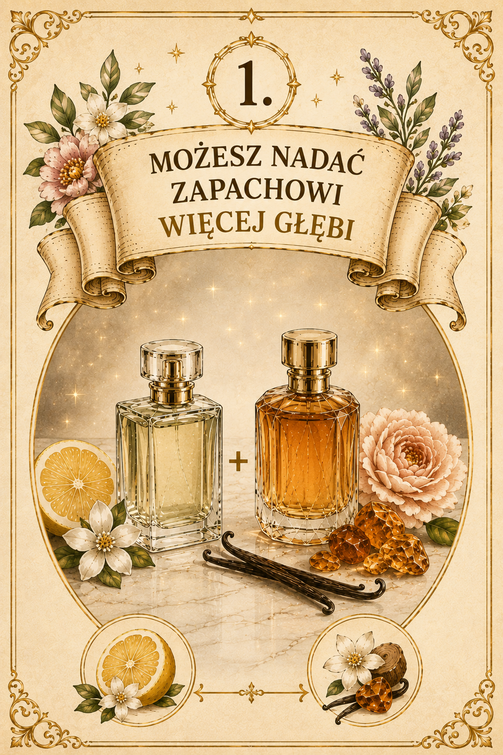 1. Możesz nadać zapachowi więcej głębi