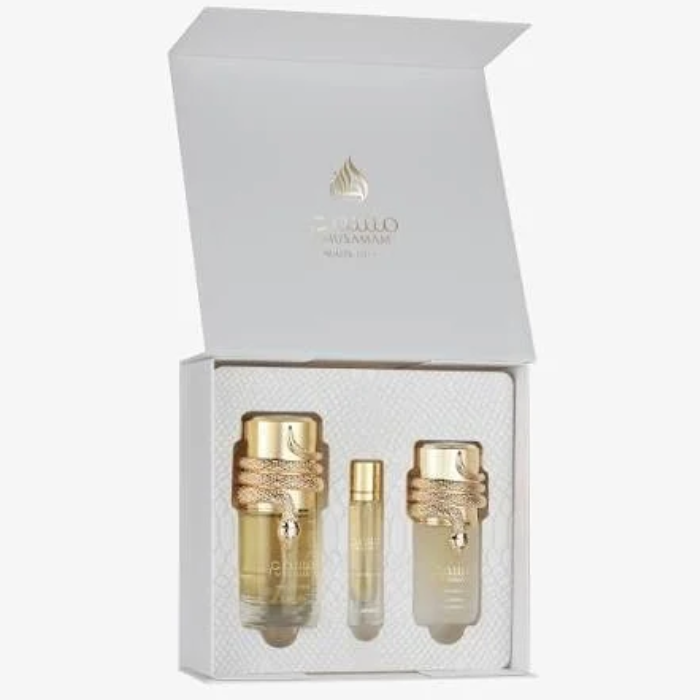 Lattafa Musamam White Intense - ZESTAW
