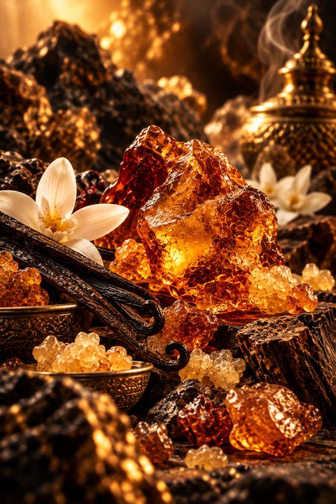 Bursztyn (Amber) – ciepła i zmysłowa nuta w perfumach